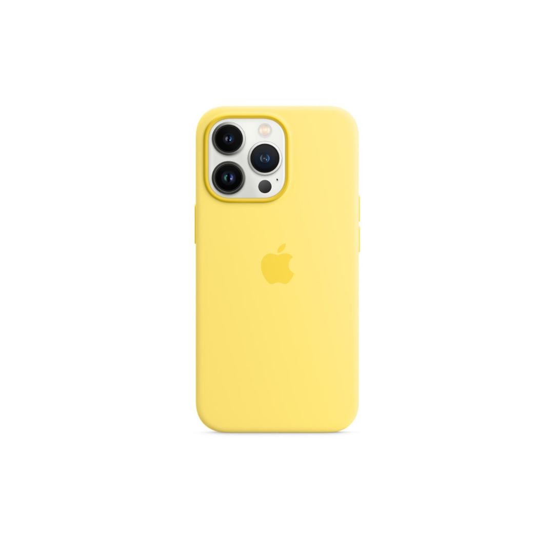 Apple Silicone Case - Yellow (iPhone 14 Pro)